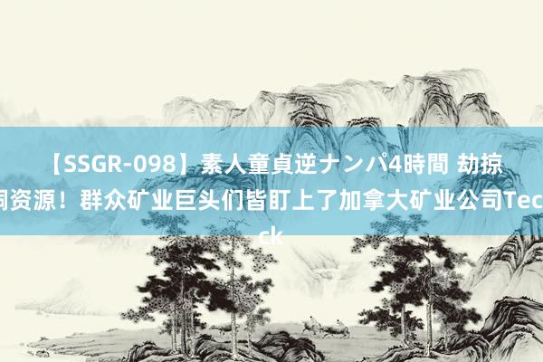 【SSGR-098】素人童貞逆ナンパ4時間 劫掠铜资源！群众矿业巨头们皆盯上了加拿大矿业公司Teck