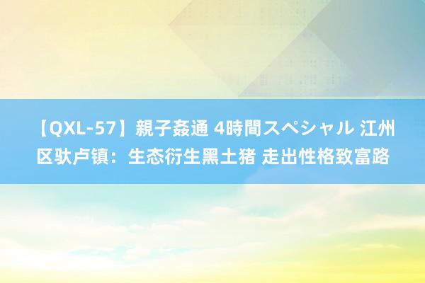 【QXL-57】親子姦通 4時間スペシャル 江州区驮卢镇：生态衍生黑土猪 走出性格致富路