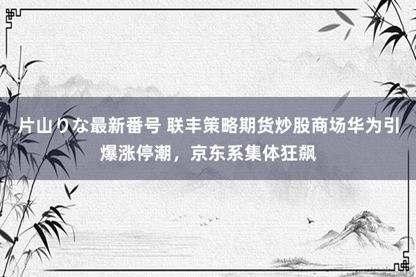 片山りな最新番号 联丰策略期货炒股商场华为引爆涨停潮，京东系集体狂飙